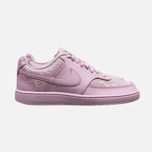 Nike Court Vision Low Womens’s Pink Lace Foam Viral Tik Tok